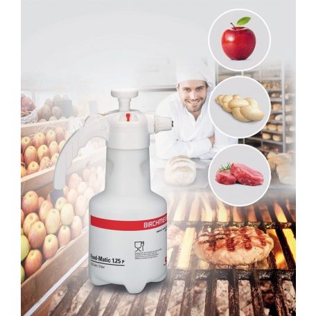 Birchmeier Food-Matic 1.25 P hand sprayer (with fanjet nozzle)