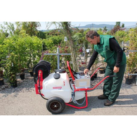 Birchmeier A 130 AC 1 battery wheelbarrow sprayer (with battery + charger)