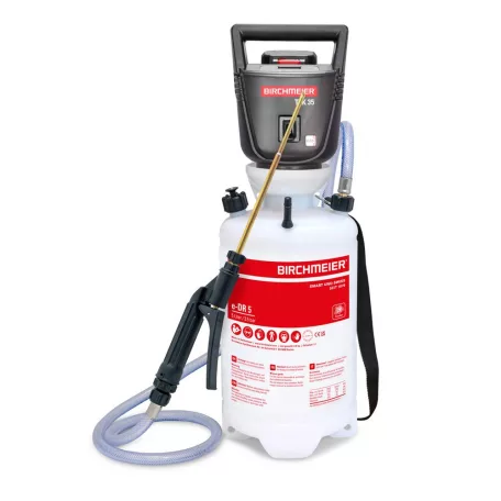 Birchmeier e-DR 5 akkus kézi porozógép (akku + töltő)