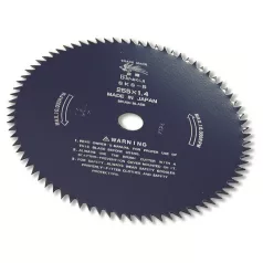 SKS-5 80T fűkasza fűrésztárcsa (255 mm, 20 mm) - acél 	