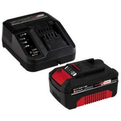 Einhell Li-Ion battery + charger (18 V, 4 Ah)