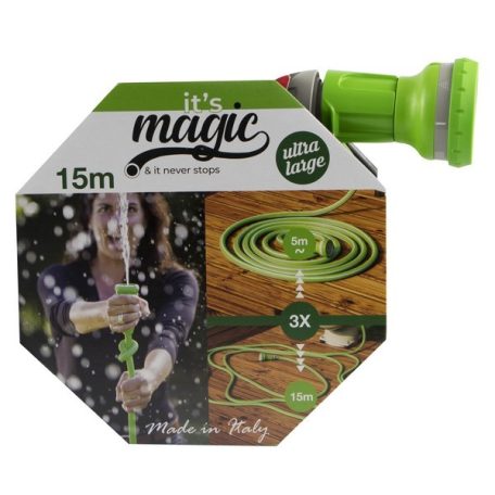 Magic Soft Large rugalmas kerti tömlő 15 méter (5/8")